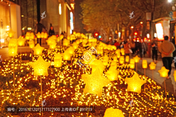 led景觀,亮化,商業(yè)街夜景
