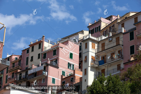 Manarola,-一個在意大利五漁村的城市