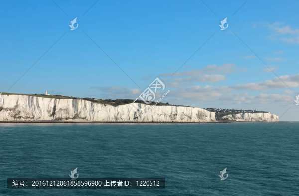 Dover附近的英國(guó)上的懸崖