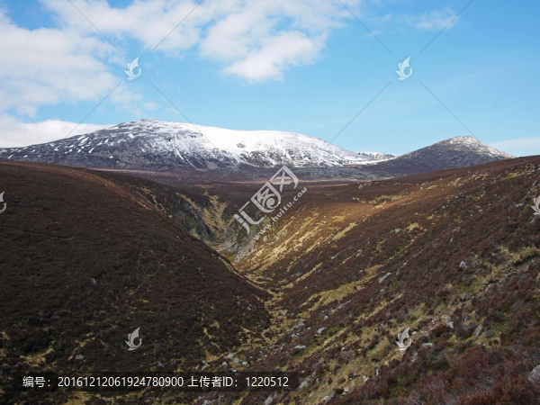 Cuidhe,Crom；凱恩戈姆斯；蘇格蘭。