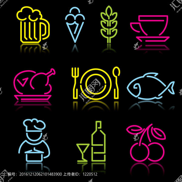線食品圖標(biāo)