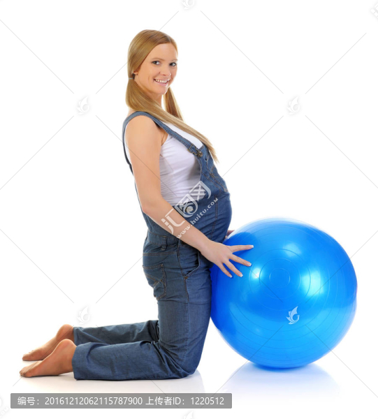 美麗的孕婦