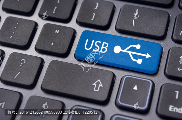 USB信號輸入鍵盤按鍵；USB準(zhǔn)備