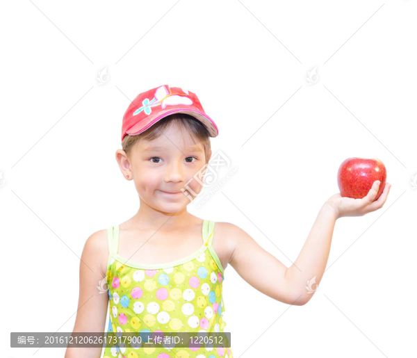 孩子與蘋果