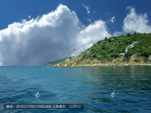美麗的海島