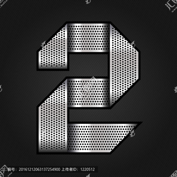 數(shù)字金屬鉻帶-,2,-二