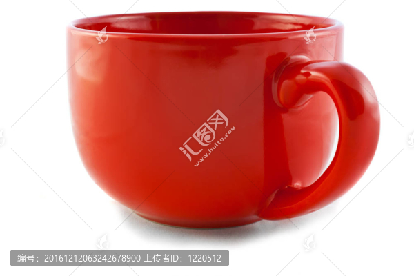 紅色的杯子