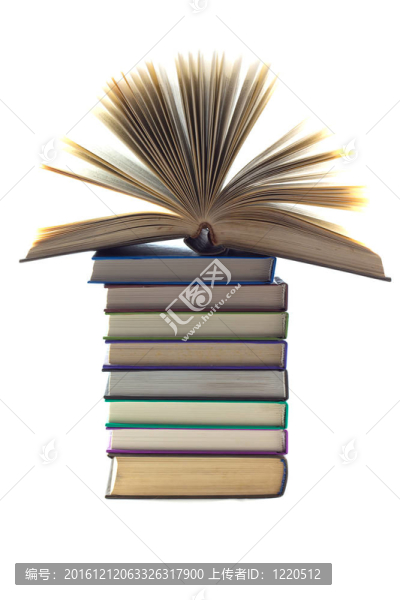 堆書