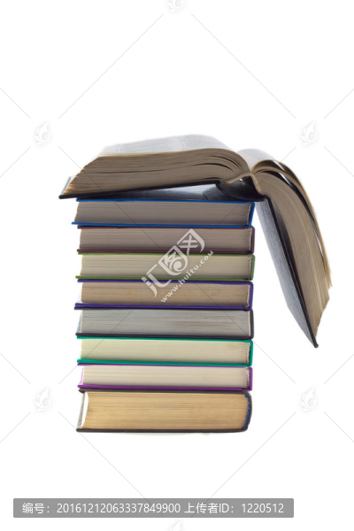 堆書
