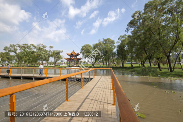 橫跨河流的橋