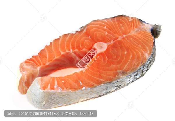 新鮮的三文魚