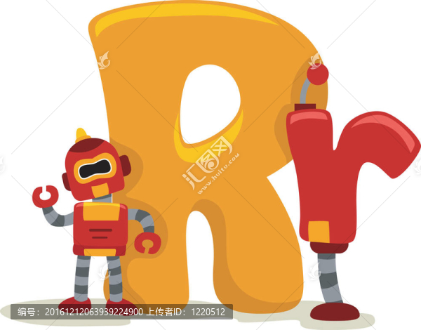 字母R