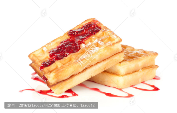 美味的松餅果醬