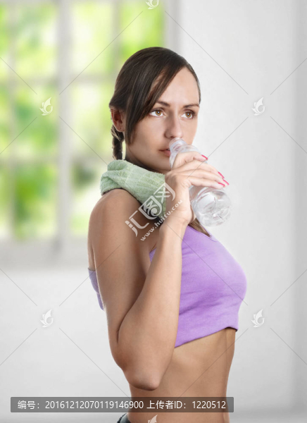 健身的女人
