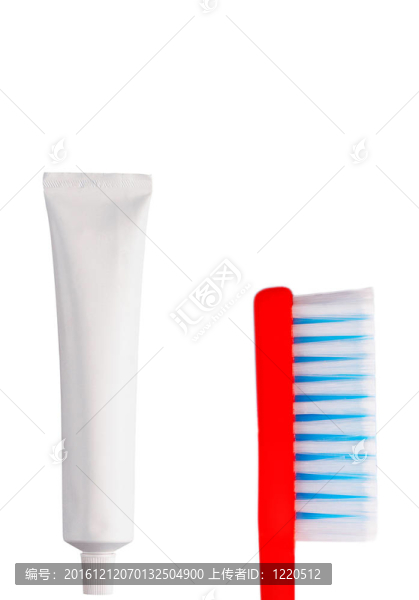 牙刷和牙膏