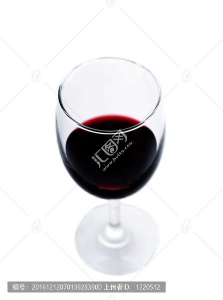 白底紅葡萄酒