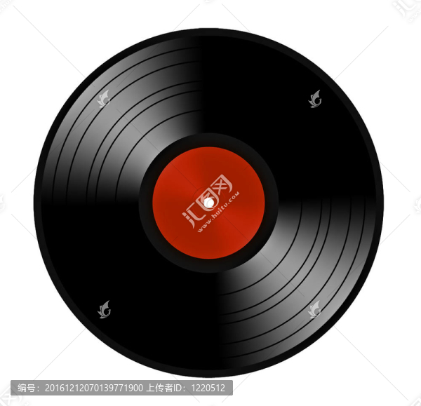 黑色乙烯唱片唱片光盤