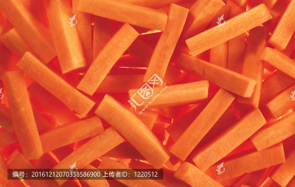 胡蘿卜片的背景