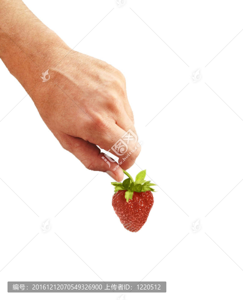 新鮮草莓手