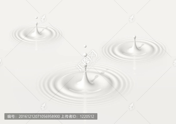 牛奶和波紋