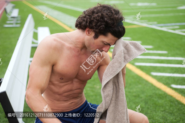 賽場上的運動員