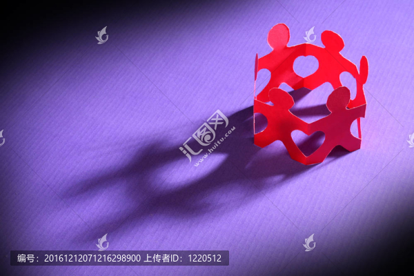 愛(ài)心紙鏈人