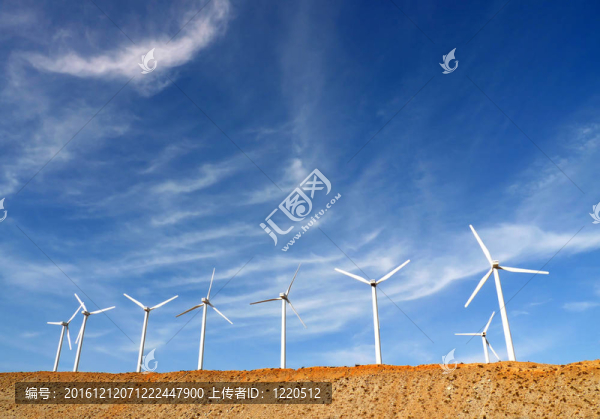 風(fēng)力渦輪機；加利福尼亞；美國