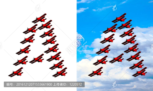 字母原版飛機(jī)字母