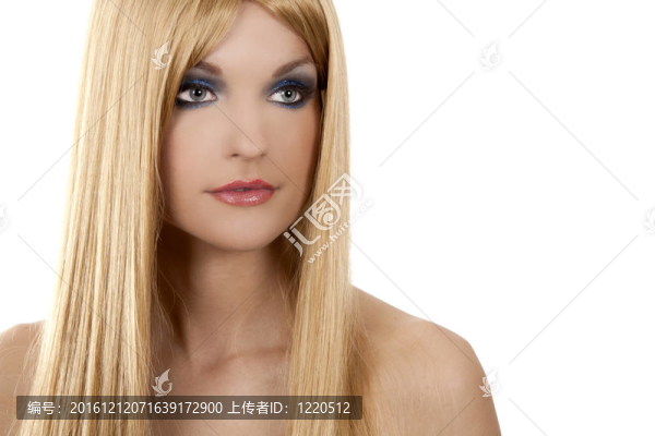 漂亮的金發(fā)女人