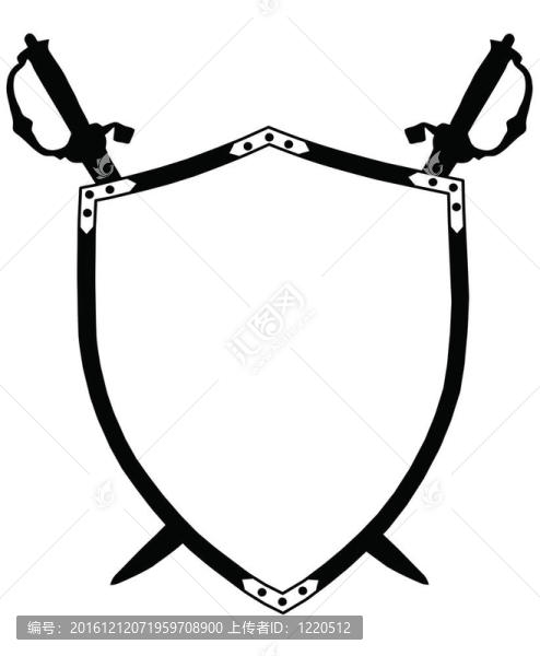 孤立的第十六世紀(jì)戰(zhàn)爭(zhēng)盾牌十字劍-匯圖網(wǎng) www.fosd68.com 孤立的第十六世紀(jì)戰(zhàn)爭(zhēng)盾牌十字劍