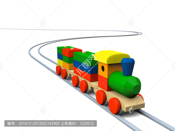 木制玩具火車說明