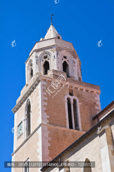 大教堂。Lucera。普利亞。意大利.