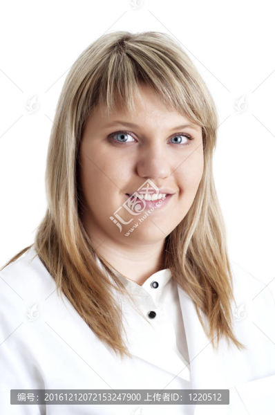 微笑的醫(yī)生女人