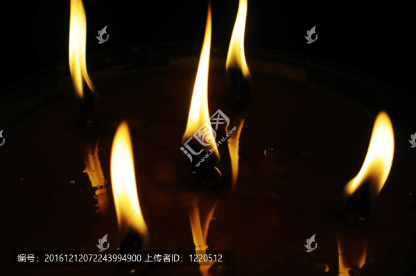 燃燒的火焰