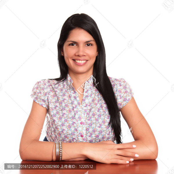 微笑的女人