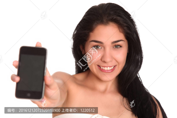 年輕的女人