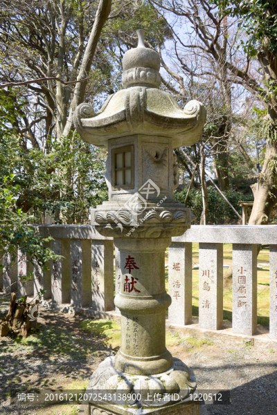 日本傳統(tǒng)石燈籠
