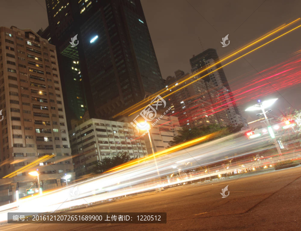 夜間城市交通