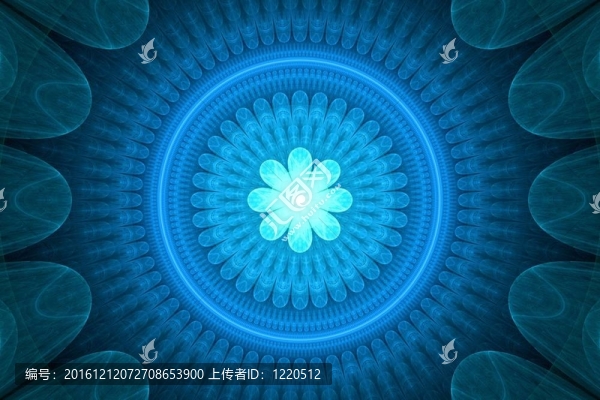 藍(lán)色曼陀羅