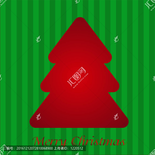 彩色插圖圣誕樹。.