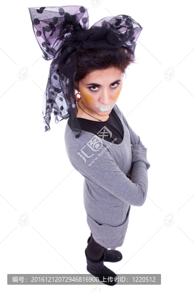 女人全身