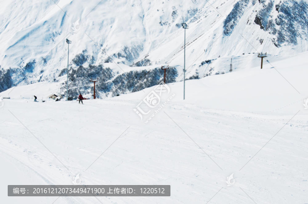 冬下高山