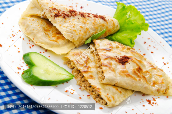 肉末煎餅