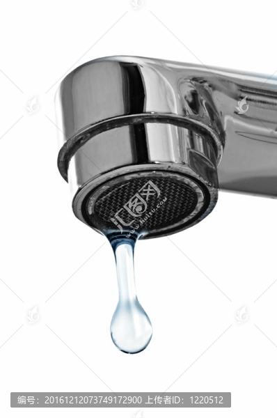 水滴和水龍頭