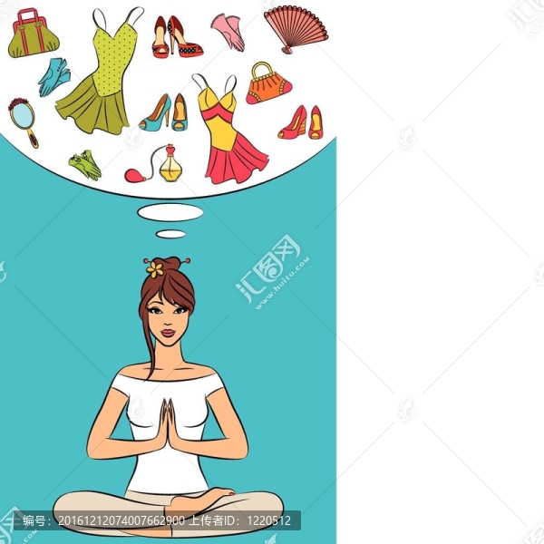 女孩夢想的碎片。