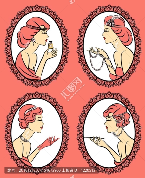 女孩與炮位和香水。
