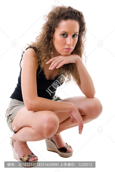 女人全身