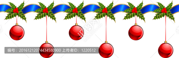 美麗的圣誕花環(huán)。