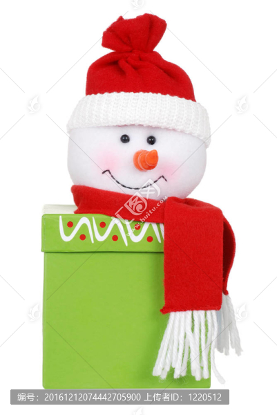 雪人臉圣誕禮物