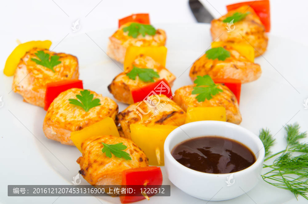 雞烤肉串